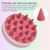 Silicone Scalp Massager Shampoo Brush – Hair Growth & Dandruff Removal Tool – Gentle Head Scrubber for Deep Clean & Relaxation – For Men & Women