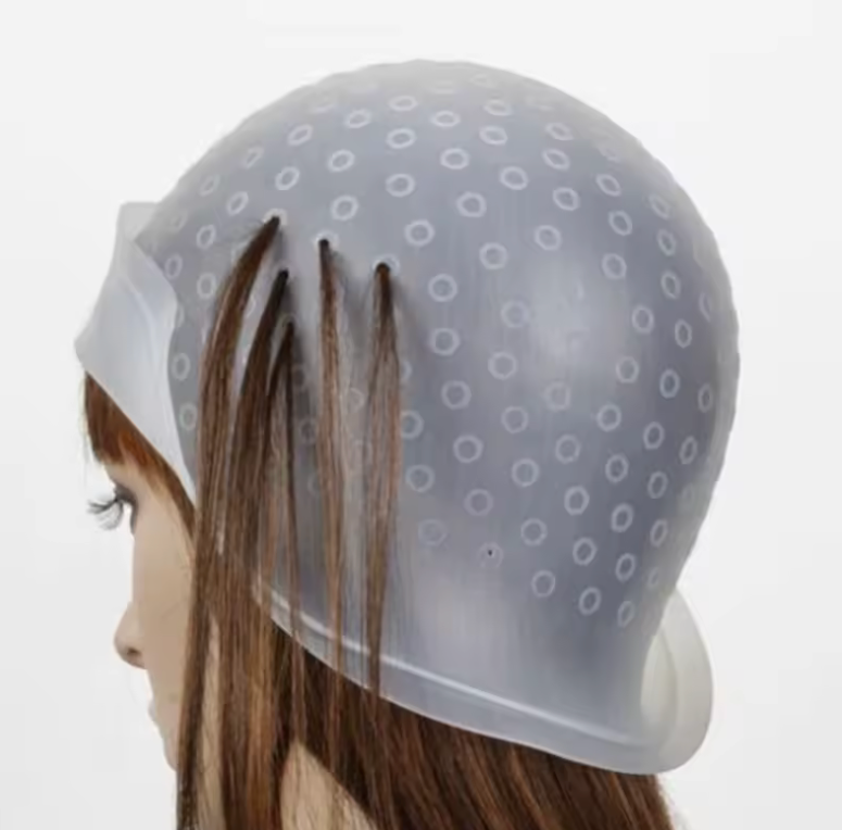 Reusable Hair Coloring & Highlighting Cap – Professional Salon Dye Cap for Hair Extensions & Styling – Barber Beauty Hair Tool for Precise Application