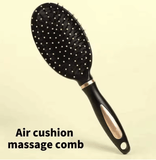 Anti-Static Air Cushion Hair Brush – Scalp Massage Comb for Curly & Straight Hair – Anti-Frizz Detangler with Soft Bristles for Daily Hair Care & SPA Use