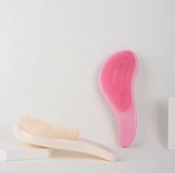 Magic Handle Detangling Hair Brush – Anti-Static Scalp Massage Comb for Wet & Dry Hair – Shower Hairbrush for Tangle-Free Salon Styling