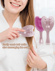 Mini Angel Detangling Hair Brush – Professional Anti-Static Tangle-Free Comb for Women – Scalp Massage Hairbrush for Salon & Home Hair Care