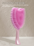 Mini Angel Detangling Hair Brush – Professional Anti-Static Tangle-Free Comb for Women – Scalp Massage Hairbrush for Salon & Home Hair Care