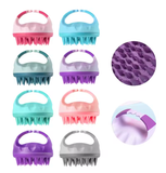 Scalp Scrubber Shampoo Brush – Hair Washing & Scalp Exfoliating Massager with Handle – Deep Clean Head Scrubber Tool for Dandruff & Hair Growth