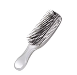 Electroplating Massage Comb – Dual-Use Wet & Dry Scalp Cleaning Comb for Home & Travel – Portable Hair Care Brush with Premium Texture