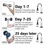 Manual Penis Pump for Men – Vacuum Pump Enlarger & Erection Enhancer – Male Performance Trainer for Size & Stamina Improvement