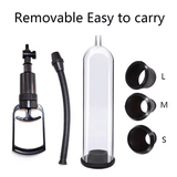 Manual Penis Pump for Men – Vacuum Pump Enlarger & Erection Enhancer – Male Performance Trainer for Size & Stamina Improvement