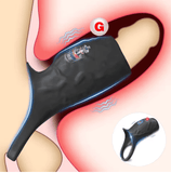 HESEKS Reusable Penis Extension Sleeve with Vibrator – Cock Cover for Men – Delay Ejaculation & Length Enhancer Condom Toy