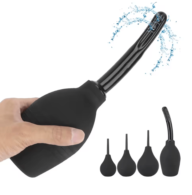 Anal & Vaginal Douche Enema Cleaner – Reusable Nozzle Pump for Intimate Hygiene – Medical-Grade Personal Cleaning Kit for Men & Women