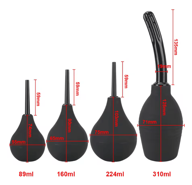 Anal & Vaginal Douche Enema Cleaner – Reusable Nozzle Pump for Intimate Hygiene – Medical-Grade Personal Cleaning Kit for Men & Women