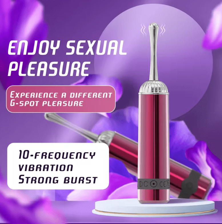 Mini Vibrator for Women – Powerful Clitoral & Nipple Stimulator – Compact Female Personal Massager for Intense Pleasure