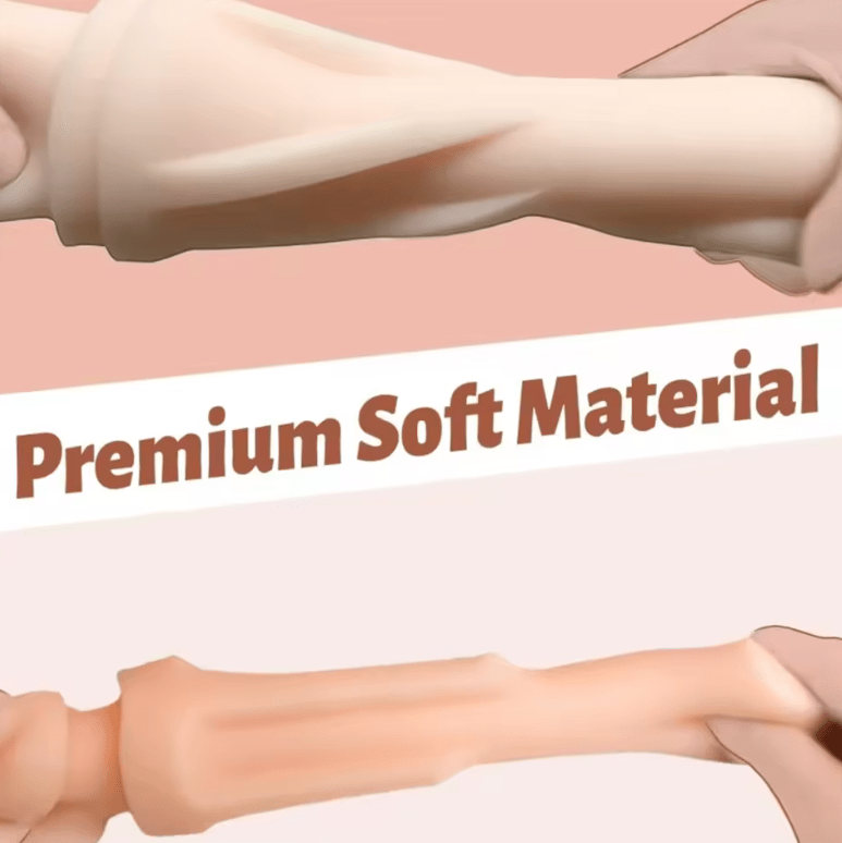 Male Masturbator Cup – Realistic Soft Silicone Vagina & Deep Throat Tunnel – Prostate Stimulating Adult Sex Toy for Men
