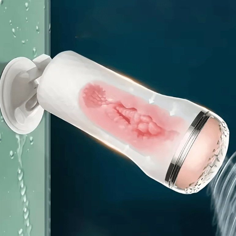 Male Masturbator Cup – Realistic Soft Silicone Vagina & Deep Throat Tunnel – Prostate Stimulating Adult Sex Toy for Men