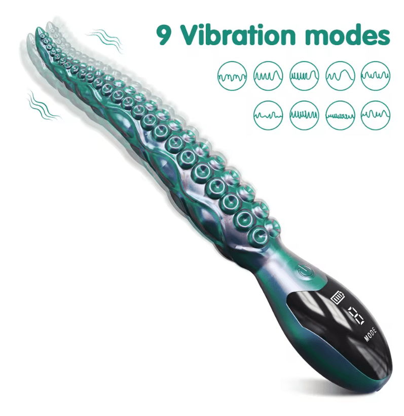 Powerful G-Spot Vibrator for Women – Dual Clitoral & Nipple Stimulator – LED Display, Multiple Modes, Soft Silicone Dildo Toy