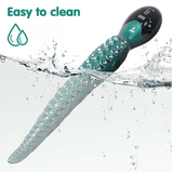 Powerful G-Spot Vibrator for Women – Dual Clitoral & Nipple Stimulator – LED Display, Multiple Modes, Soft Silicone Dildo Toy