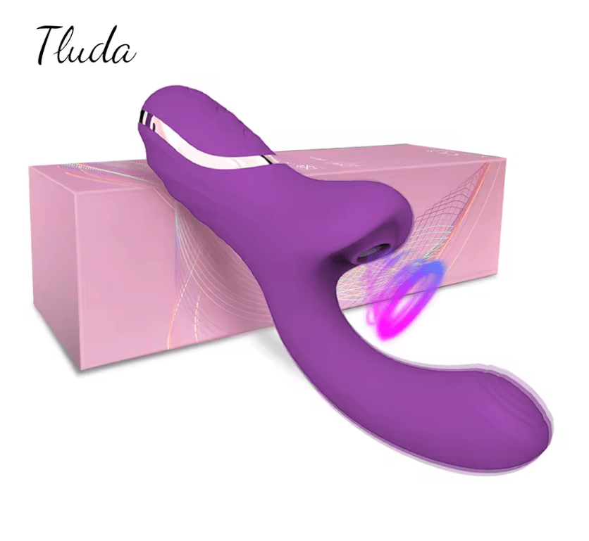 Powerful Clitoral Sucking Vibrator for Women – Clit Stimulator with Suction & Vibration Modes – Soft Silicone Adult Toy