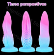 Colorful Tentacle Anal Plug – Large Suction Cup Anal Dildo for Men & Women – Flexible Silicone Butt Plug for Intense Stimulation