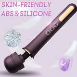 10-Speed Handheld Personal Massager – Cordless Powerful Magic Wand Vibrator for Women – Rechargeable Clitoral & Full-Body Stimulator