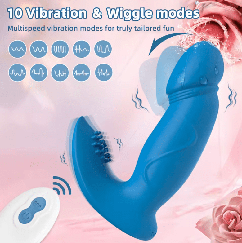 Realistic Dildo Vibrator for Women – Dual Motor G-Spot & Clitoral Stimulator – Strong Vibration Female Masturbator – Soft Silicone Adult Sex Toy