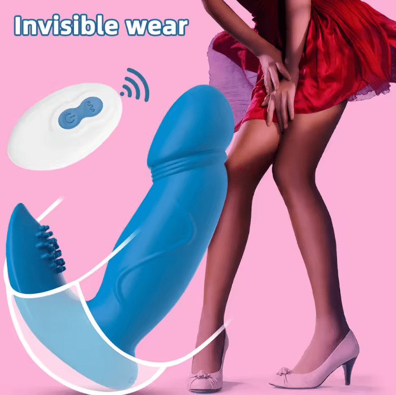 Realistic Dildo Vibrator for Women – Dual Motor G-Spot & Clitoral Stimulator – Strong Vibration Female Masturbator – Soft Silicone Adult Sex Toy