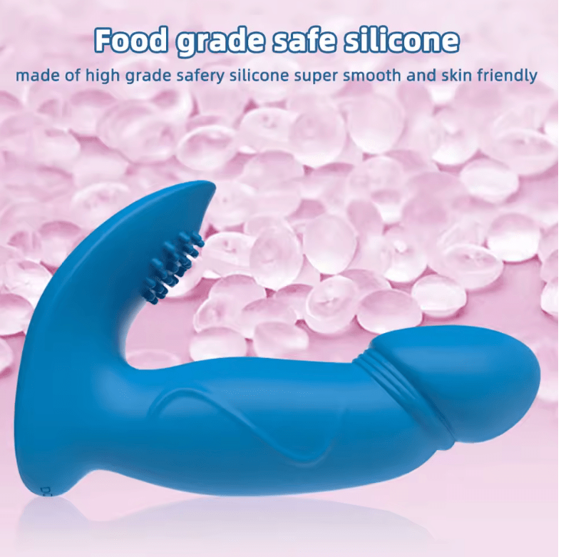 Realistic Dildo Vibrator for Women – Dual Motor G-Spot & Clitoral Stimulator – Strong Vibration Female Masturbator – Soft Silicone Adult Sex Toy