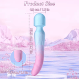 360° Rotating AV Vibrator for Women – G-Spot Magic Wand with Powerful Vibration – Clitoral Stimulator & Dildo Massager – Soft Silicone Adult Sex Toy
