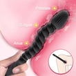 Vibrating Anal Prostate Massager for Men – Butt Plug Anal Ball Toy for Male & Female – Silicone Gay Masturbator – Powerful Vibrations Adult Sex Toy
