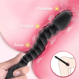 Vibrating Anal Prostate Massager for Men – Butt Plug Anal Ball Toy for Male & Female – Silicone Gay Masturbator – Powerful Vibrations Adult Sex Toy