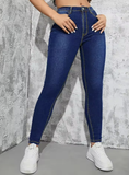 2025 Fall Women’s High Waist Skinny Jeans – Slim Fit Stretch Pencil Denim Pants – Casual Fashion Trousers