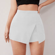 Mia Muse Women’s High Waist Slim Fit Layered Shorts – Solid Color Daily Basics for Spring & Summer
