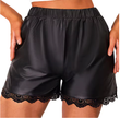 Women’s Sexy Patent Leather Drawstring Shorts – Tight Fit Shiny Outdoor Summer Pants – Plus Size Leisure Streetwear Hot Pants