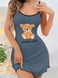 2025 Women’s Sexy Nightgown – Sleeveless Slim Fit Lingerie Sleepwear with Spaghetti Straps – Soft Suspender Sleep Dress for Women