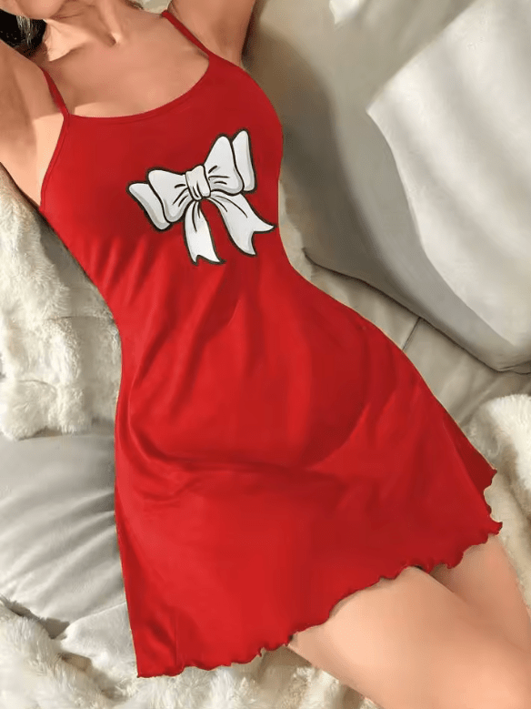 2025 Women’s Sexy Nightgown – Sleeveless Slim Fit Lingerie Sleepwear with Spaghetti Straps – Soft Suspender Sleep Dress for Women