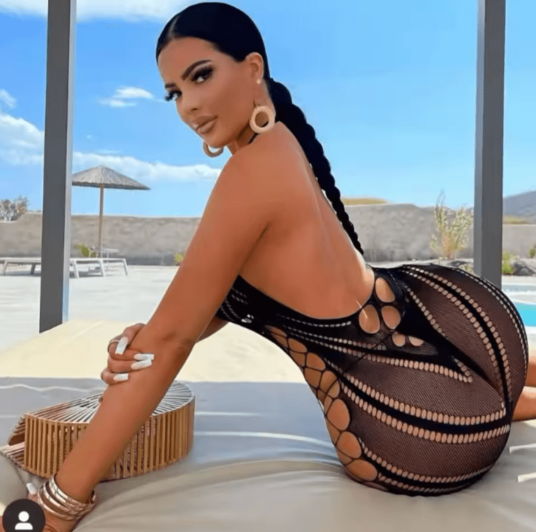 Sexy Fishnet Halter Backless Mini Dress for Women – Low Cut Tight Pencil Dress – Plus Size Clubwear, Beachwear & Dance Party Outfit