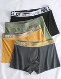 4-Pack Men’s Boxer Briefs – Standard Fit Breathable Cotton Underwear – Stylish & Comfortable Men’s Shorts