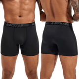 5-Pack Men’s Boxer Shorts – Breathable Polyester Underwear for Men, High-Quality Male Trunks, Comfortable Panties & Underpants (Sizes M–3XL)