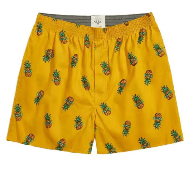 1PC Men’s Underwear – 100% Cotton Soft Boxer Briefs, Comfortable Loose Fit Aloe Shorts, Stretchable Homewear Pants