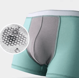3-Pack Cotton Men’s Underwear – Breathable Boxer Trunks with Graphene Antibacterial Fabric, Comfortable Men’s Panties & Underpants