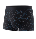 4-Pack Men’s Summer Boxer Briefs – Ultra-Thin, Cool & Breathable Underwear with Elastic Fabric, Lightweight Panties in Gift Bag