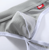 Men’s Sexy Mesh Jockstrap Underwear – Breathable Backless Bikini Thong for Gay Men