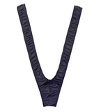 Men’s Sexy Suspender Bodysuit – V-Shaped Jumpsuit Thong Lingerie, G-String Panties, Sissy Erotic Fetish Nightwear for Roleplay & Clubwear