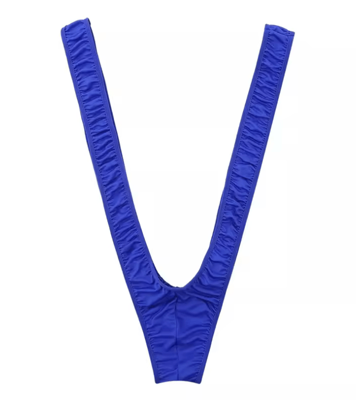 Men’s Sexy Suspender Bodysuit – V-Shaped Jumpsuit Thong Lingerie, G-String Panties, Sissy Erotic Fetish Nightwear for Roleplay & Clubwear