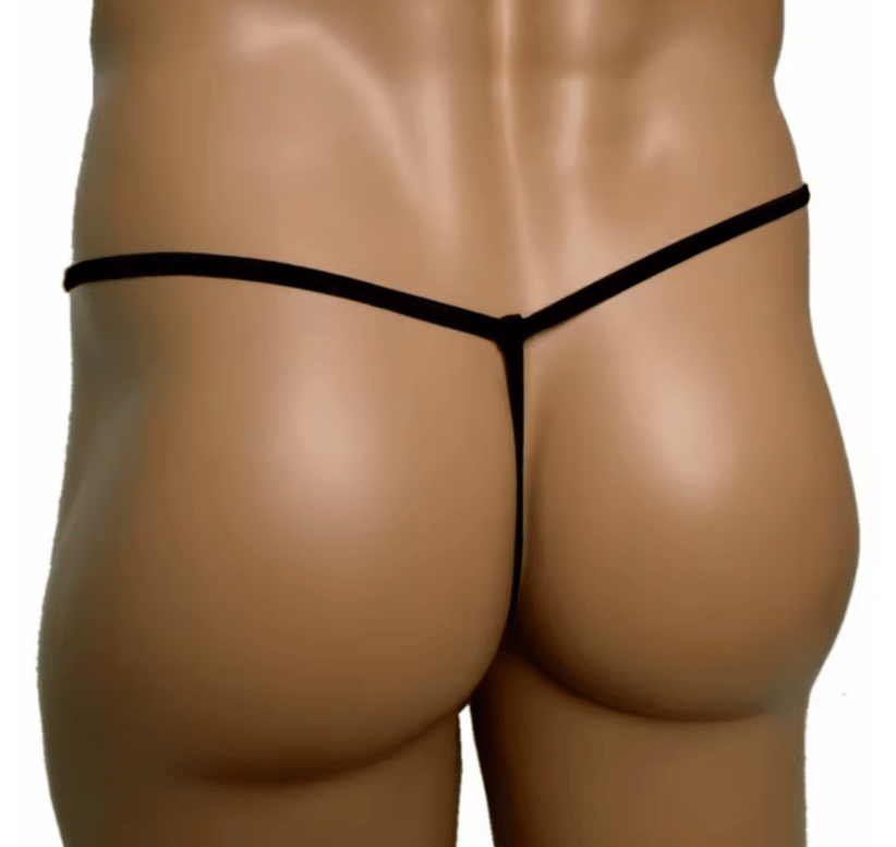 Men’s Sexy G-String Thongs – Simple Low Rise T-Back Bikini Briefs, Comfortable Elastic Underwear for Men, Minimalist Daily Panties