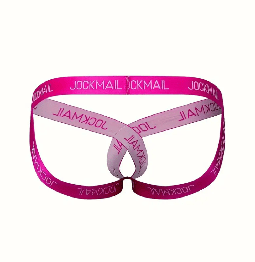 Men’s Sexy G-String Briefs – Crotchless Sissy Panties with Harness & Strap Design