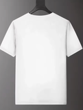 Men’s Gym Essential Breathable Tech Fabric Workout Top – Quick Dry Polyester Outdoor Adventure Tee with Stylish Font