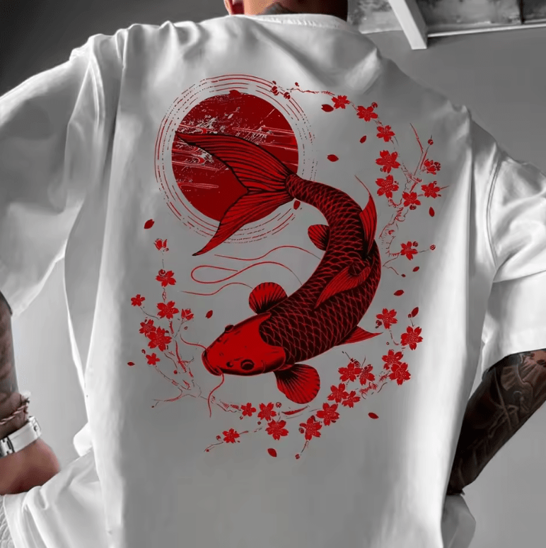 Men’s Outdoor Sports T-Shirt – Loose Fit Summer Tee, 100% Cotton, Casual Fashion, Round Neck Short Sleeve Comfortable Top