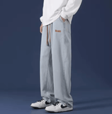 Men’s Loose Fit Straight Leg Jeans – Casual High Waist Wide Leg Workwear Denim, American Style Spring Summer Autumn New Arrival
