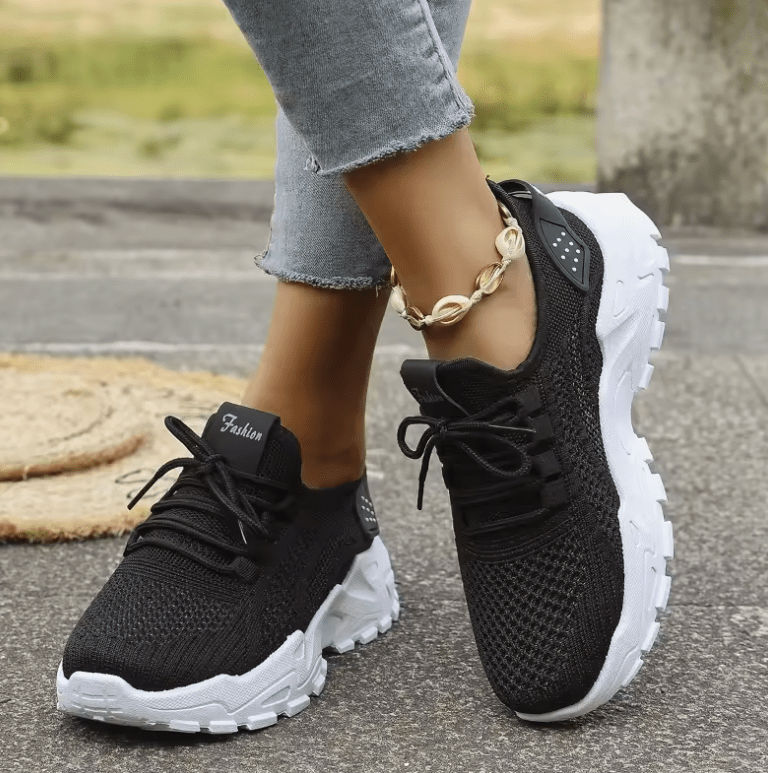 op-Selling Women’s Fly-Best-Selling Women’s Fly Woven Sports Shoes – Lightweight Casual Running Sneakers with Soft Non-Tiring Soles