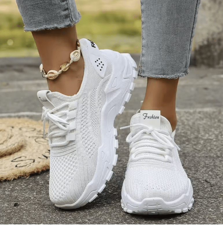 op-Selling Women’s Fly-Best-Selling Women’s Fly Woven Sports Shoes – Lightweight Casual Running Sneakers with Soft Non-Tiring Soles