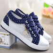 2025 Women’s Casual Mesh Sandals – Lightweight Breathable Hollow Slip-On Walking Flats, Comfortable Canvas Summer Shoes