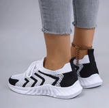 Women’s Casual Lace-Up Sneakers – Lightweight, Breathable & Wear-Resistant Sport Shoes for Spring and Autumn 2025